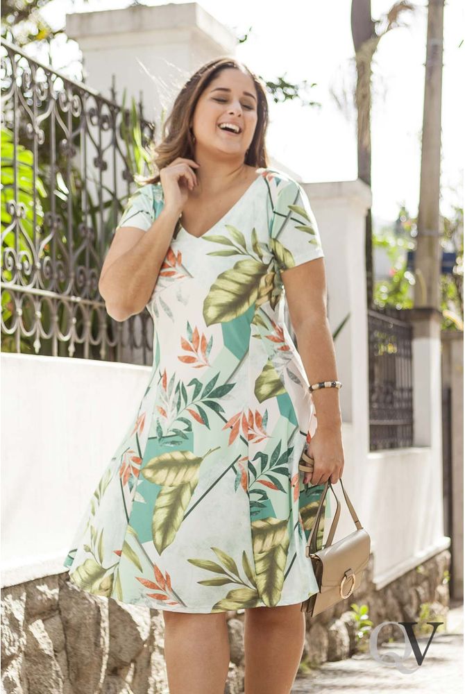 vestidos estampas florais